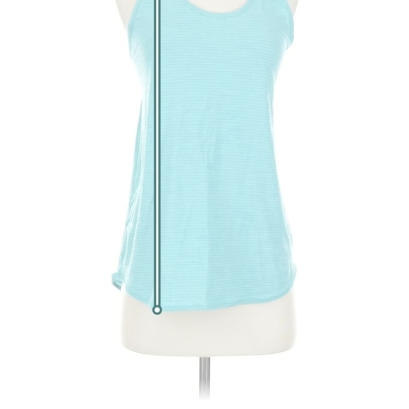 Lululemon Athletica Tank Top Women’s Size 8 Blue Racerback Active Workout - Picture 5 of 6